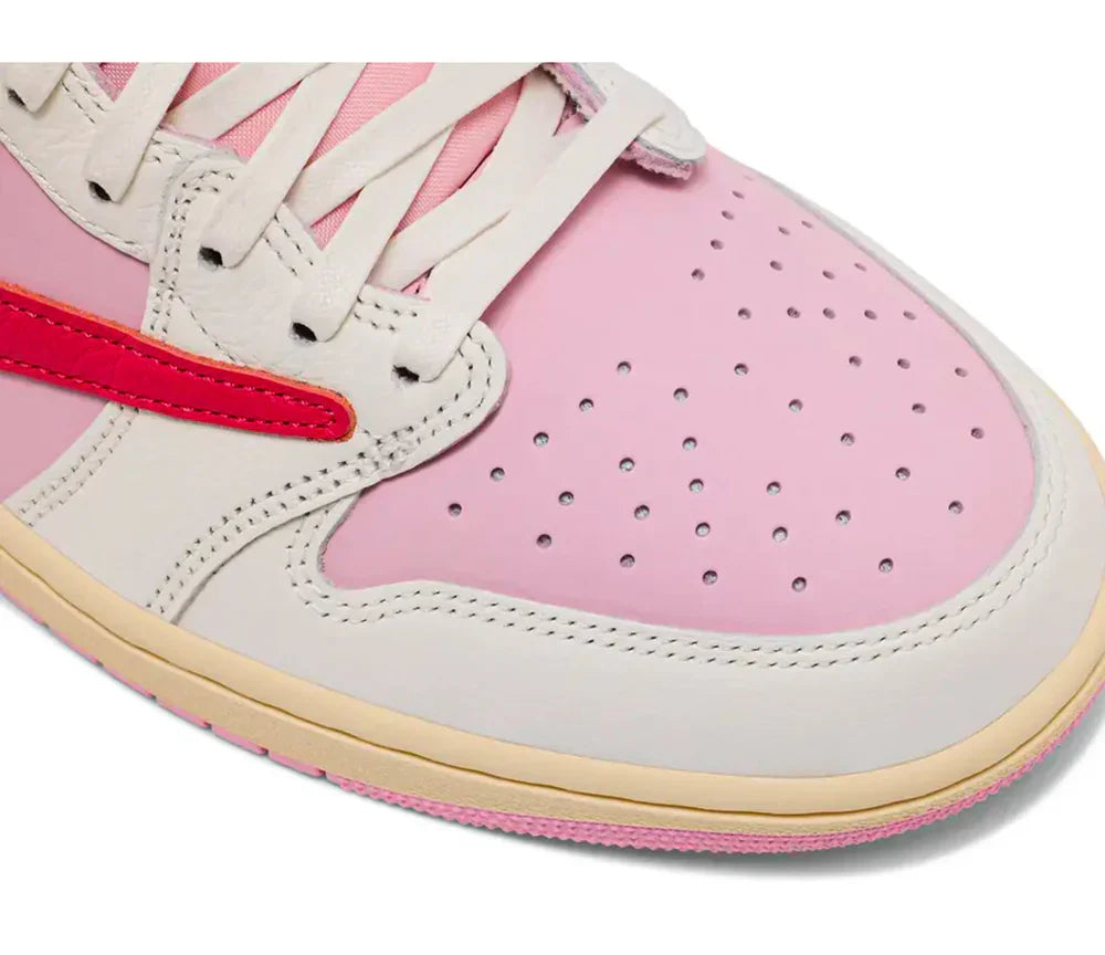Air Jordan 1 Retro Low OG SP Travis Scott Sail Tropical Pink